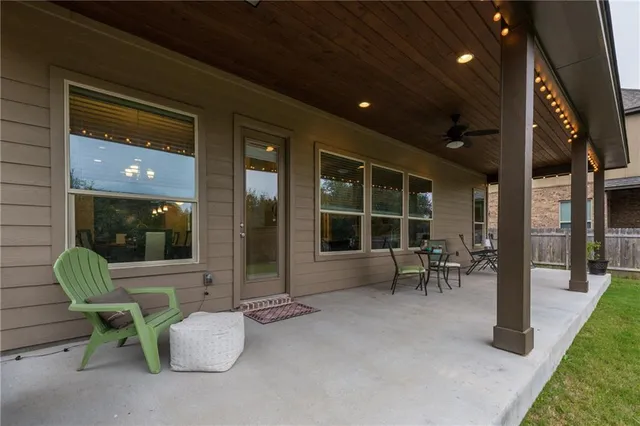 a view of a lobby with chair and tables