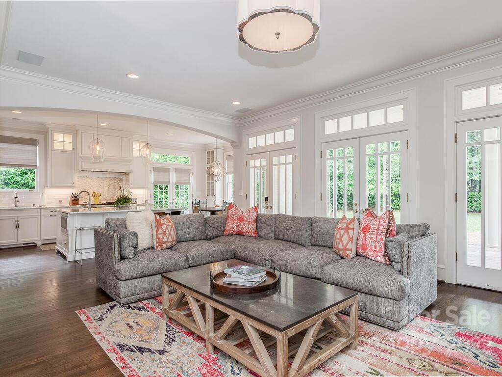 1210 Dilworth Road Charlotte, NC 28203 - Photo 20 of 39 a living room with furniture and a large window
