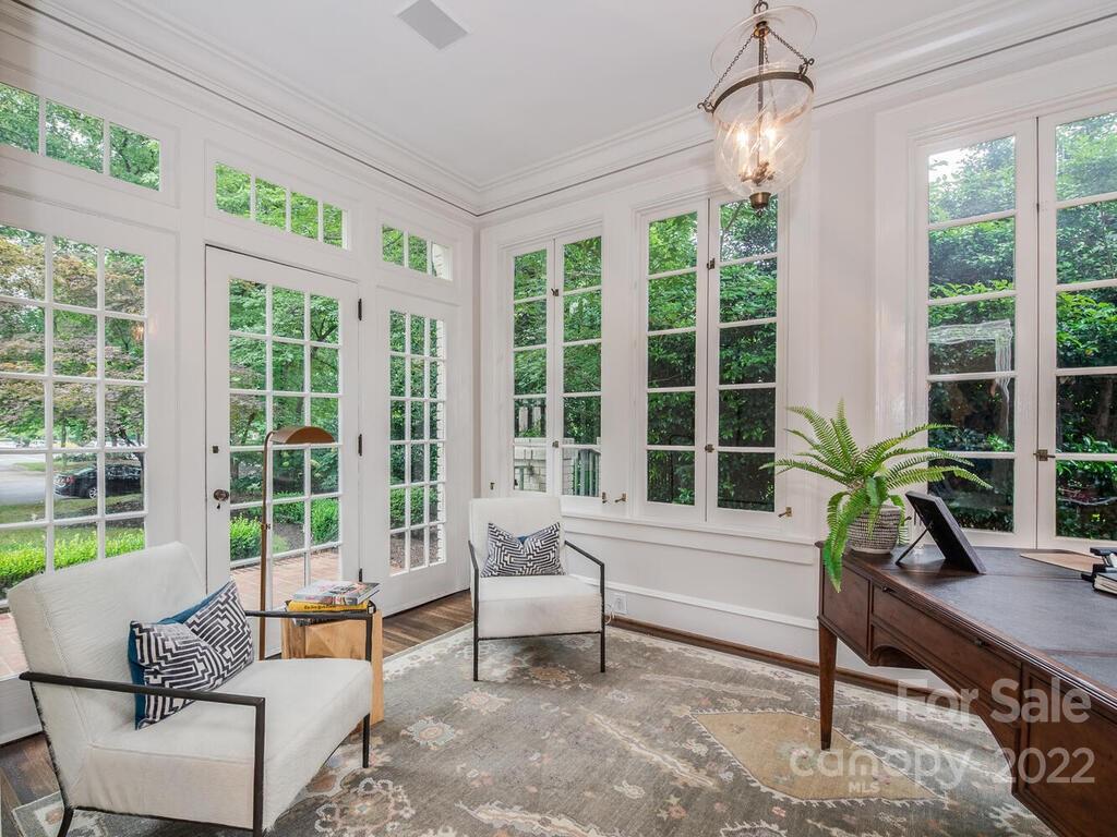 1210 Dilworth Road Charlotte, NC 28203 - Photo 6 of 39 a living room with furniture and a large window