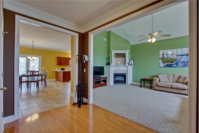 820 Renaissance Avenue Murfreesboro, TN 37129 - Photo 5 of 19 And from the foyer, a beautiful view of the living room and dining/kitchen area...