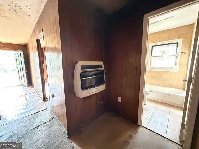 a view of front door of house