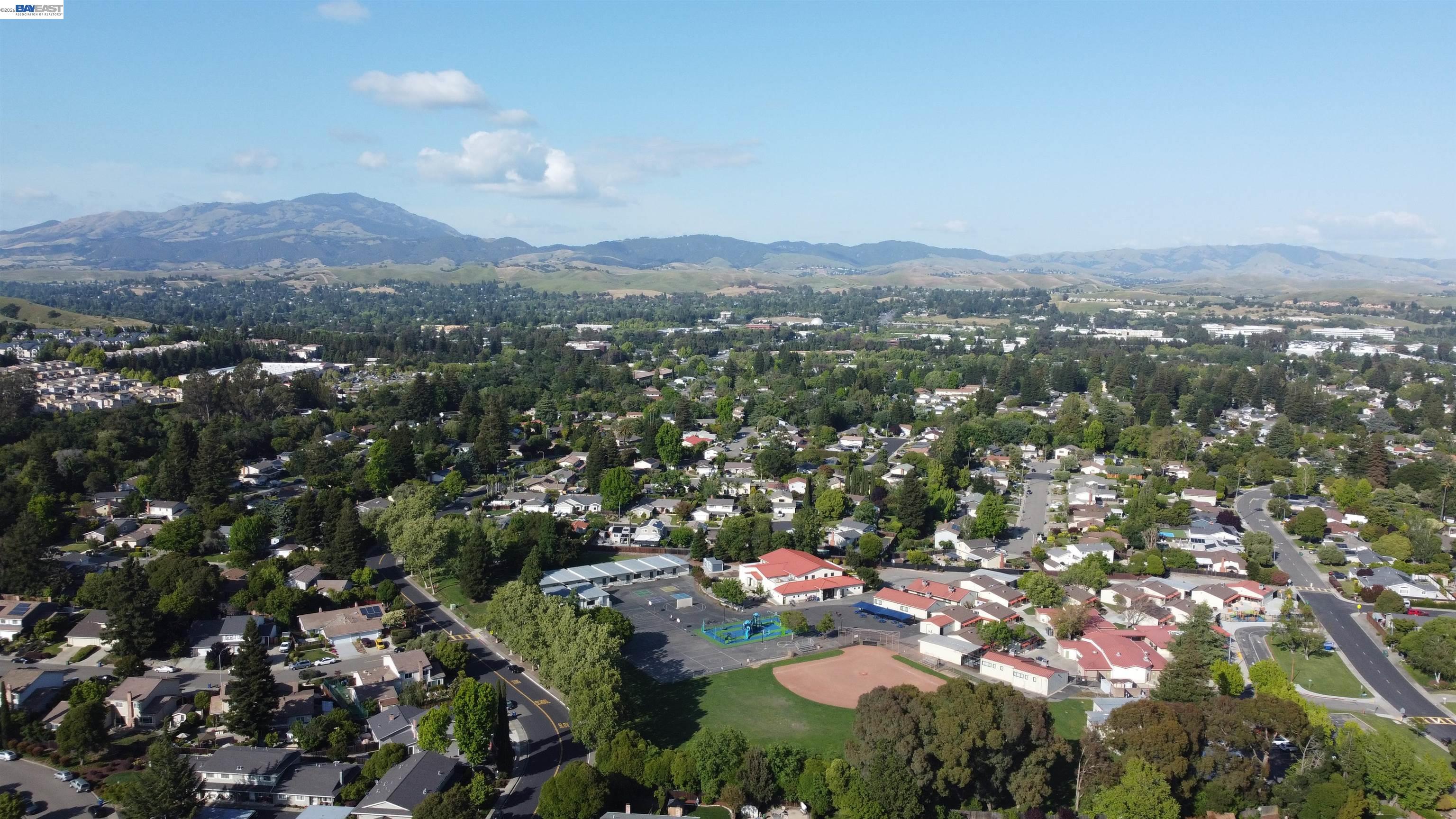 2561 Fountainhead Drive San Ramon, CA 94583 - Photo 20 of 23 Looking East over Twin Creeks Elementary School