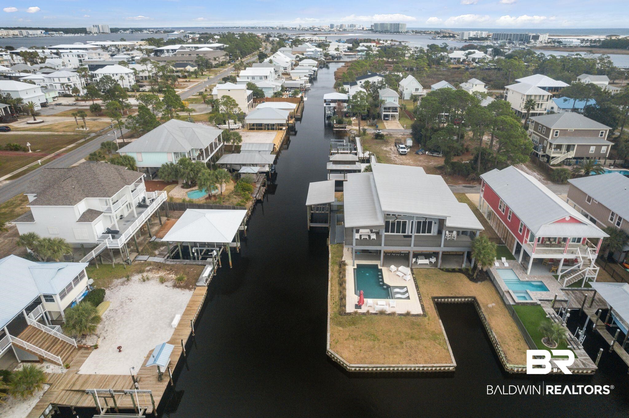 3840 Cotton Way Orange Beach, AL 36561 - Photo 69 of 75 Bird's eye view featuring a water view