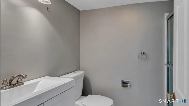 a bathroom with a sink and a toilet