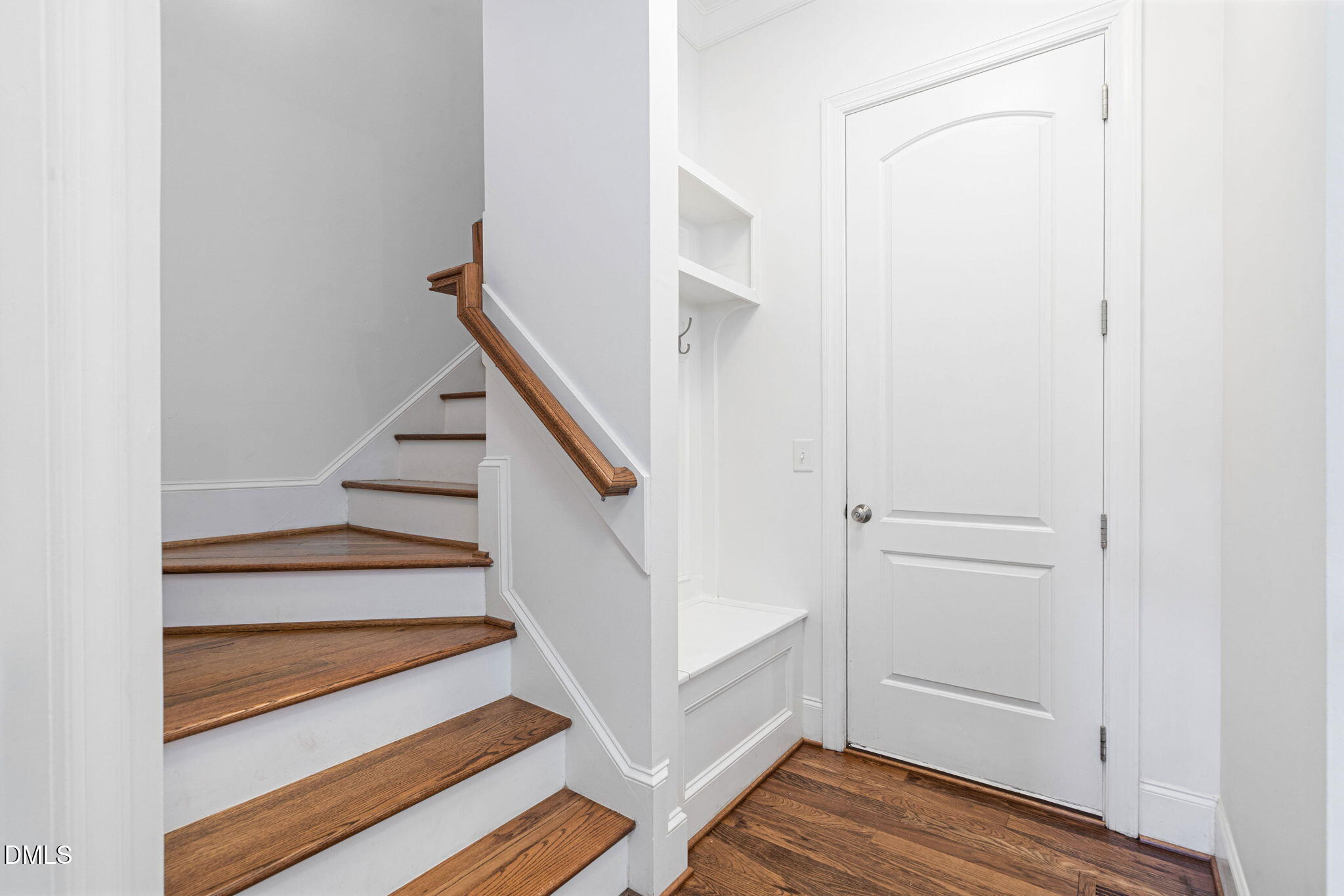 2414 Vetrina Way Apex, NC 27502 - Photo 27 of 60 a view of entryway and hall with wooden floor