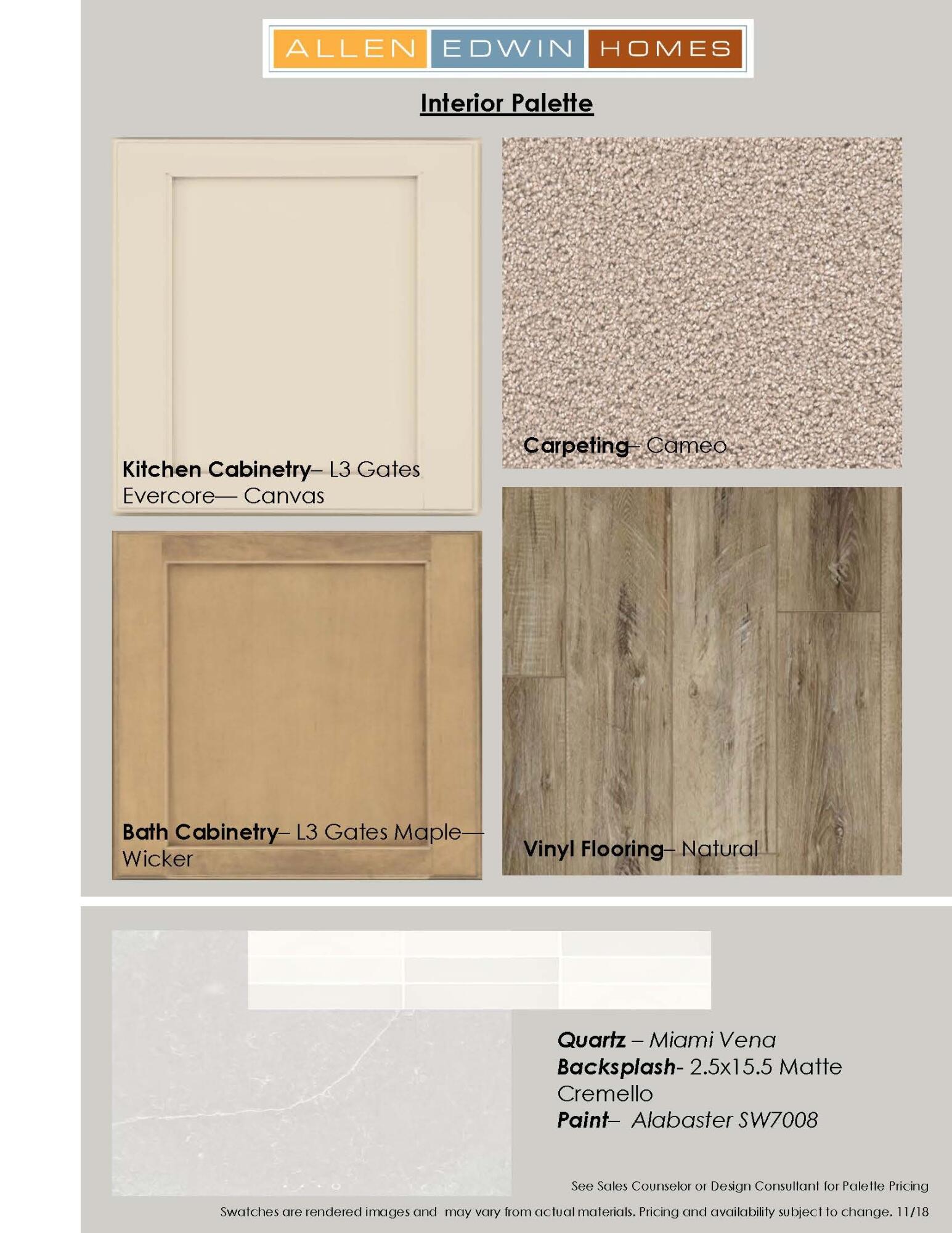 6267 Comiskey Road Stevensville, MI 49127 - Photo 24 of 42 WSE0230 INTERIOR PALETTE
