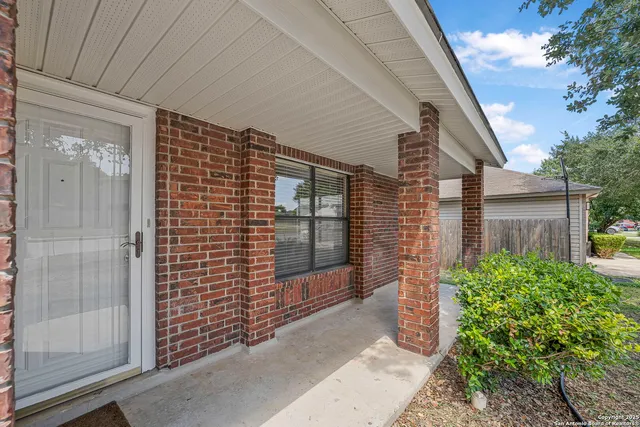 a view of a entryway door of the house