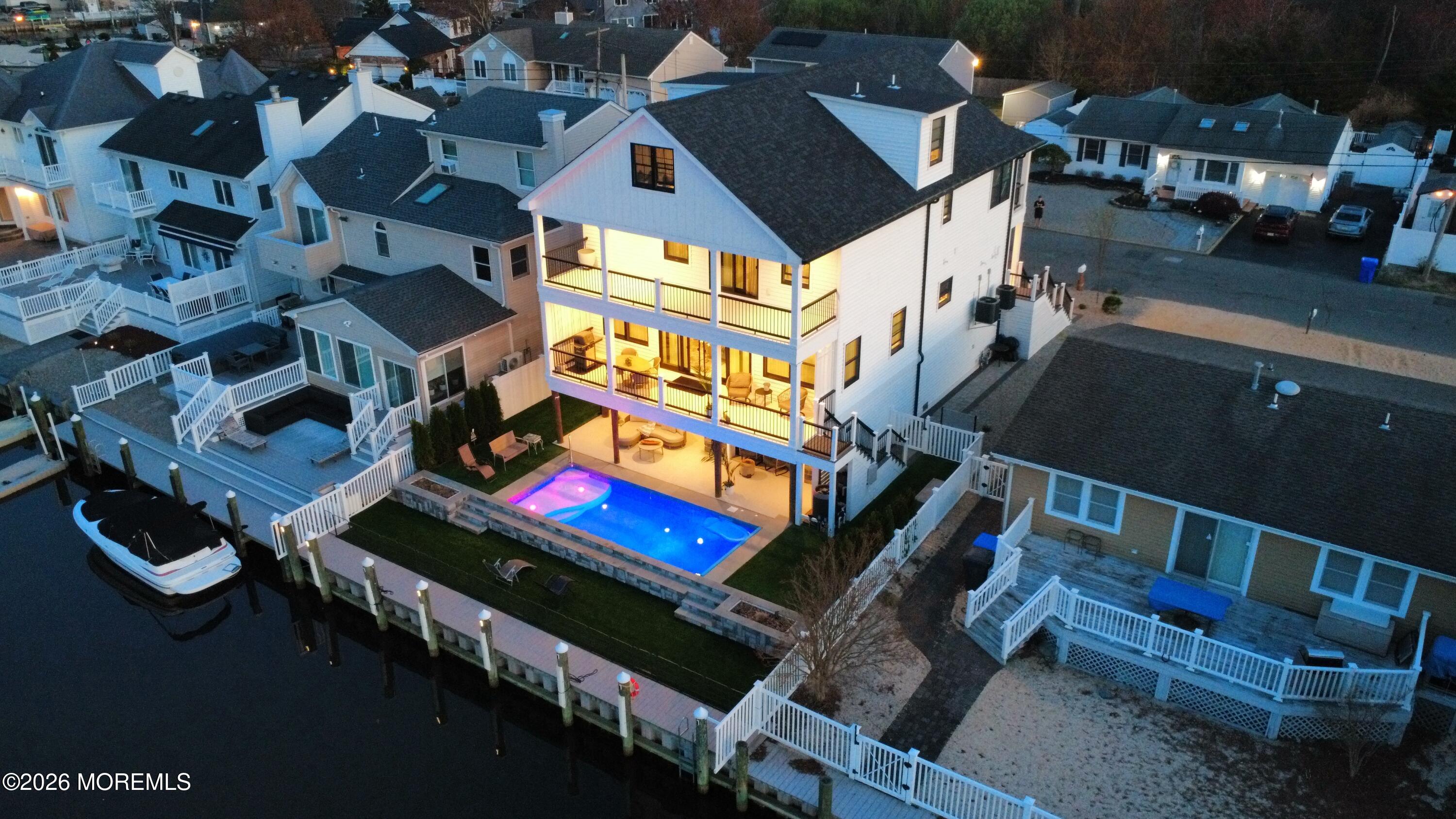 57 Club House Road Brick, NJ 08723 - Photo 39 of 45 an aerial view of residential houses with outdoor space