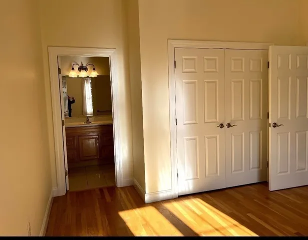 wooden floor in a gallery