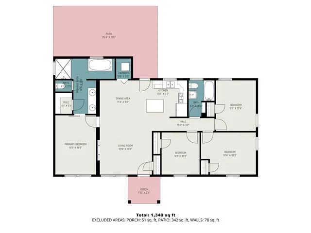 $3,800 | 1934 Pinedale Place, Decatur, GA 30032