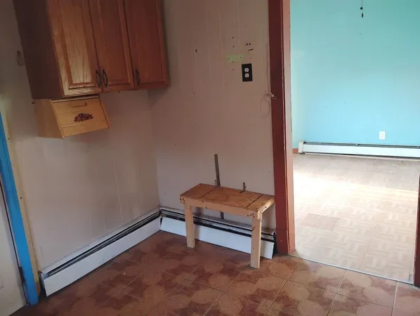 a room with a window