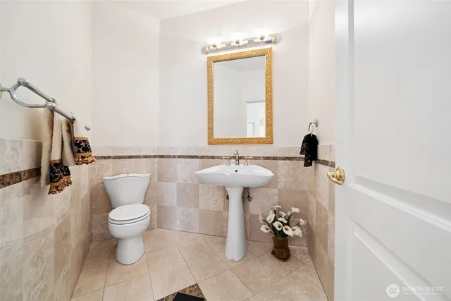 a bathroom with a sink and a toilet