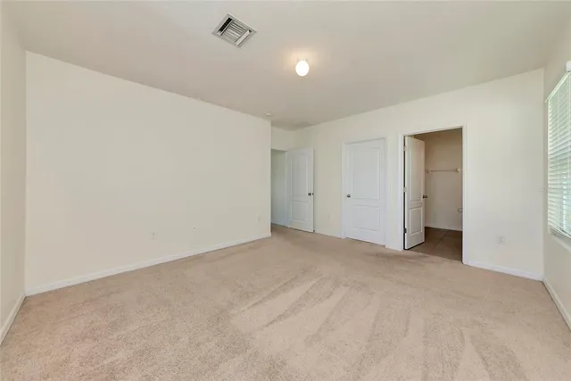 a view of empty room