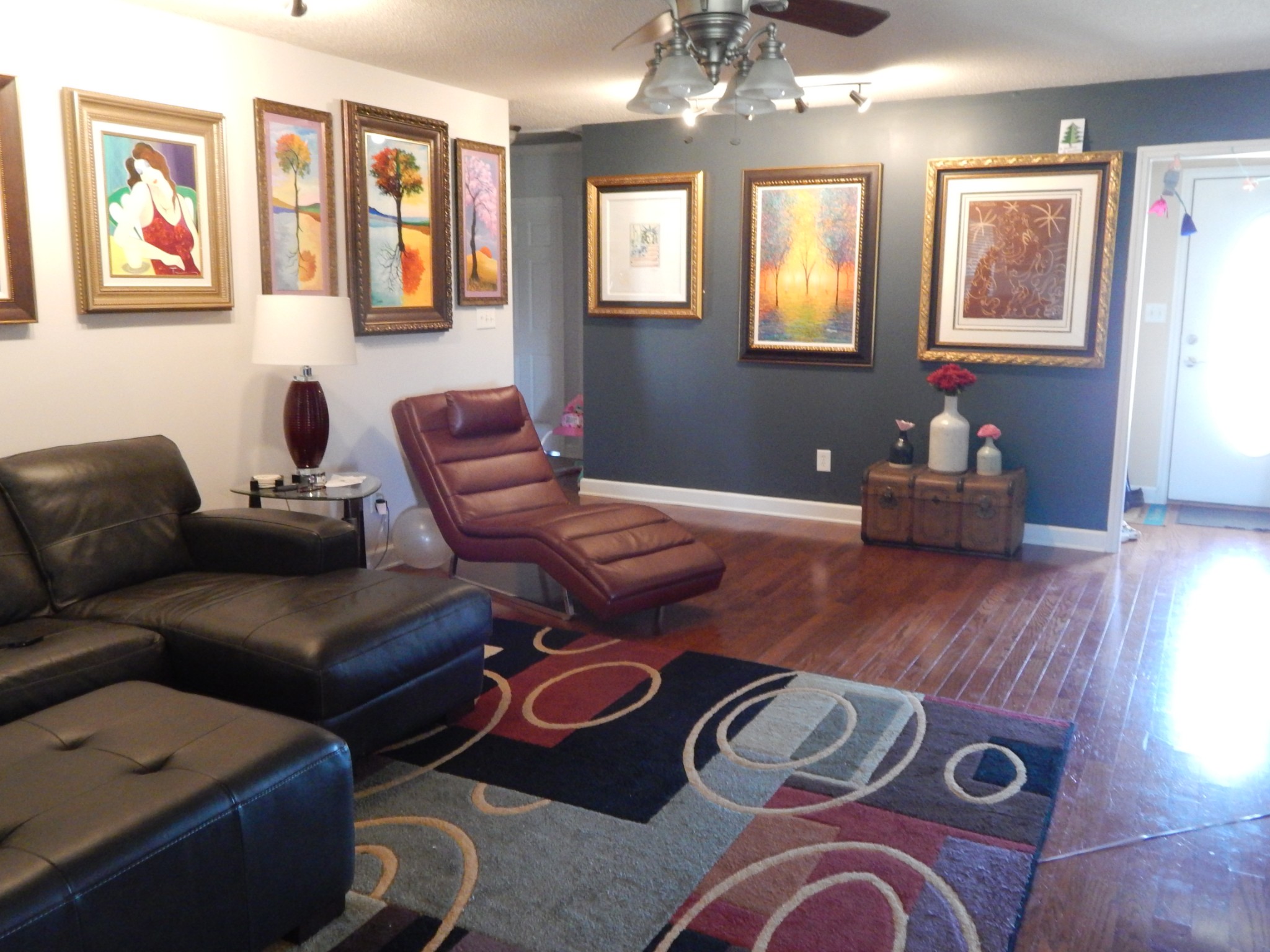 19 Power Station Road Taft, TN 38488 - Photo 7 of 16 a living room with furniture and a chandelier