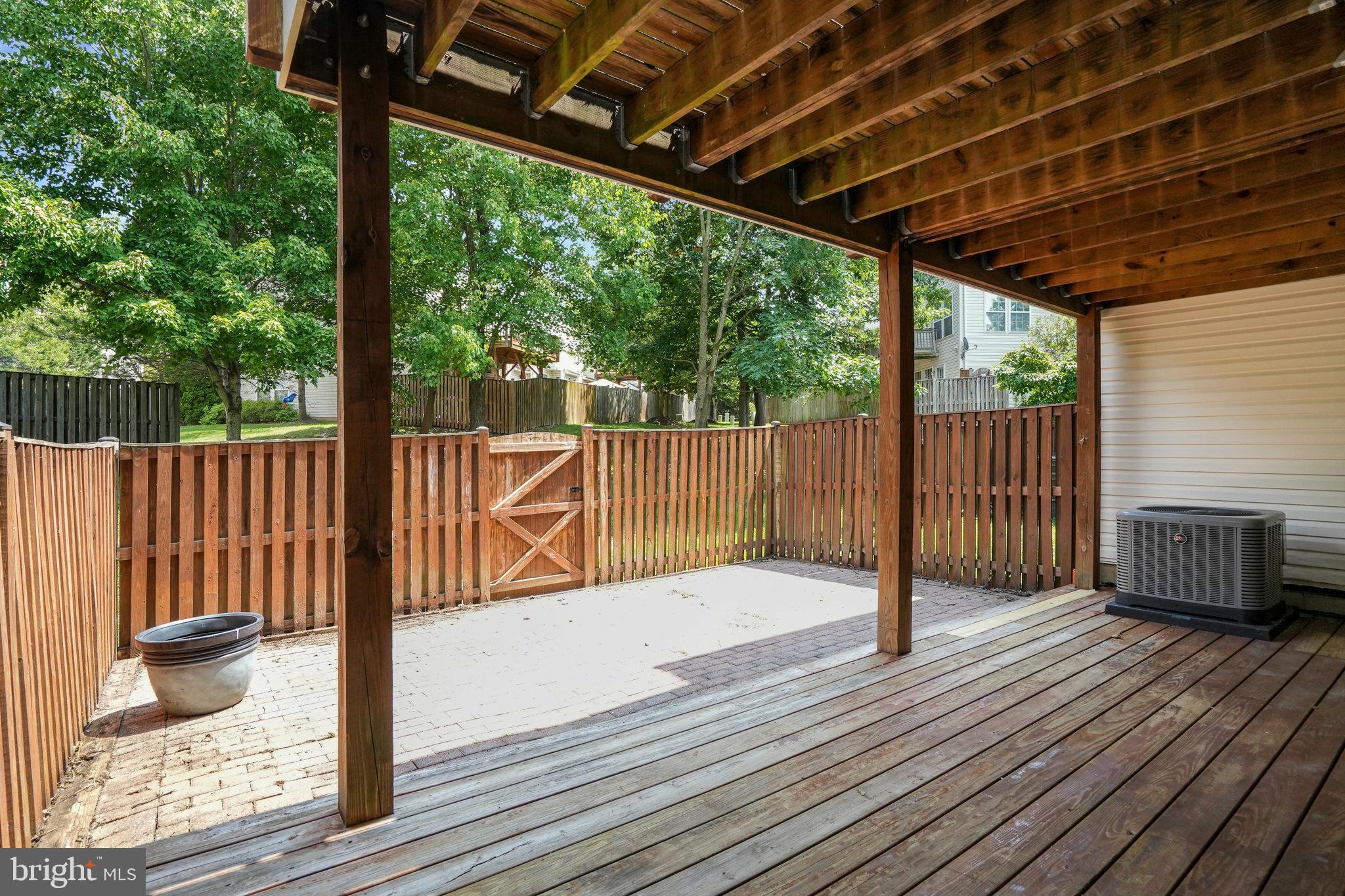10159 Elgin Way Bristow, VA 20136 - Photo 13 of 50 a view of a wooden deck