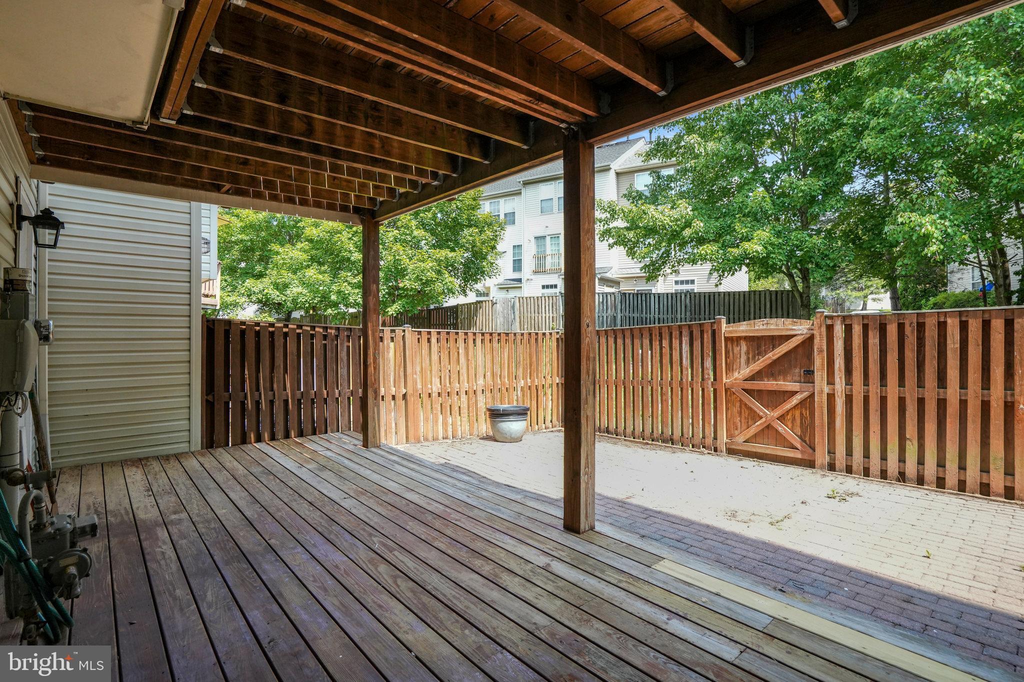 10159 Elgin Way Bristow, VA 20136 - Photo 15 of 50 a view of a wooden deck