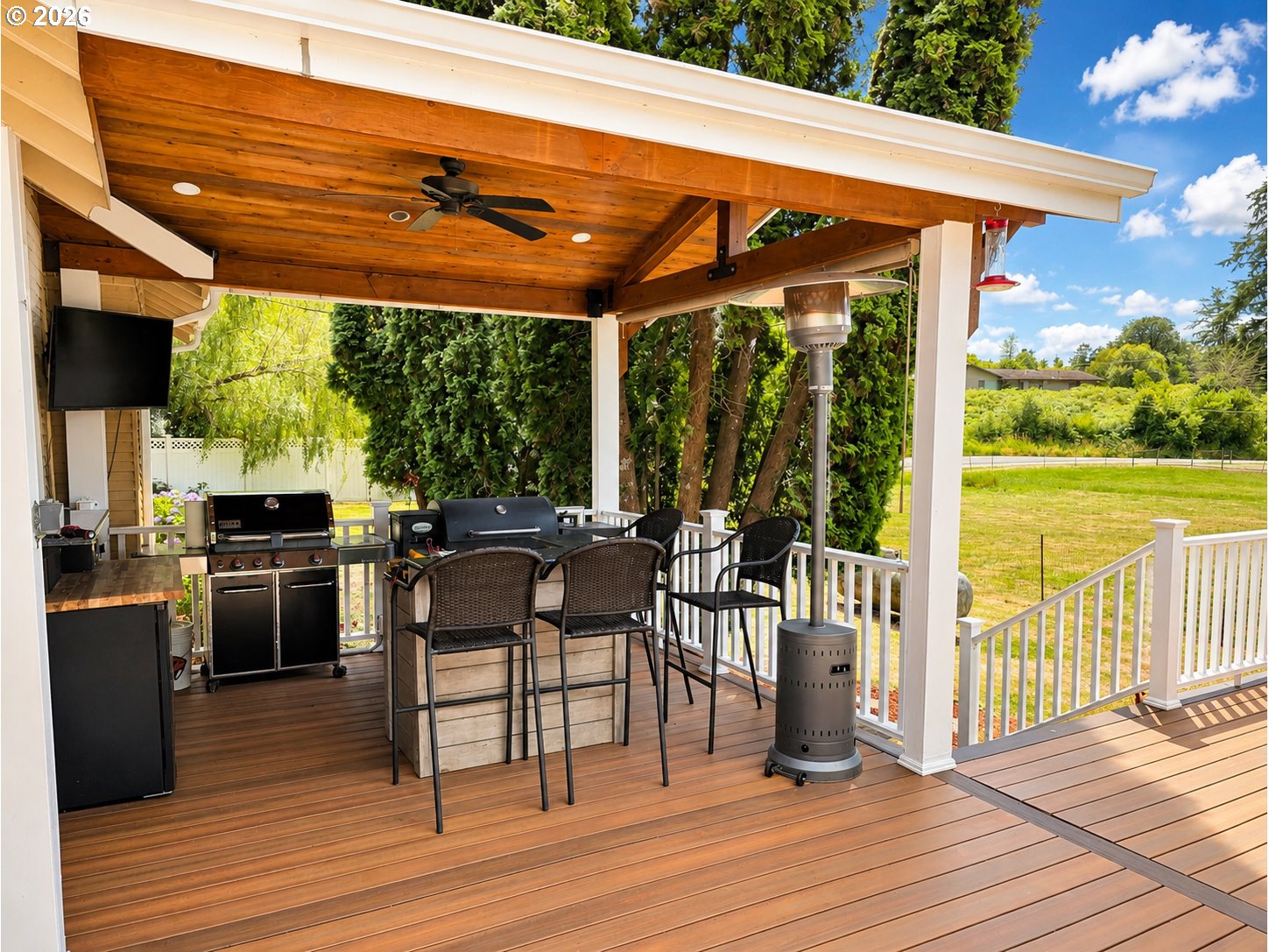 38495 Southwest Laurelwood Road Gaston, OR 97119 - Photo 10 of 33 Kitchen/Outside