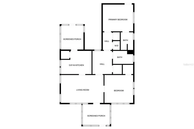 a picture of a floor plan