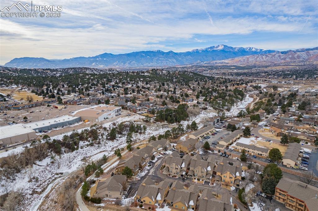 6658 Bethesda Point, Unit A Colorado Springs, CO 80918 - Photo 36 of 44 a view of city and mountain