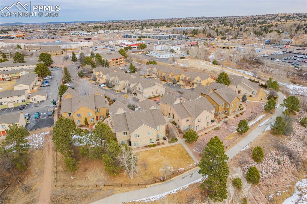 6658 Bethesda Point, Unit A Colorado Springs, CO 80918 - Photo 42 of 44 view of city