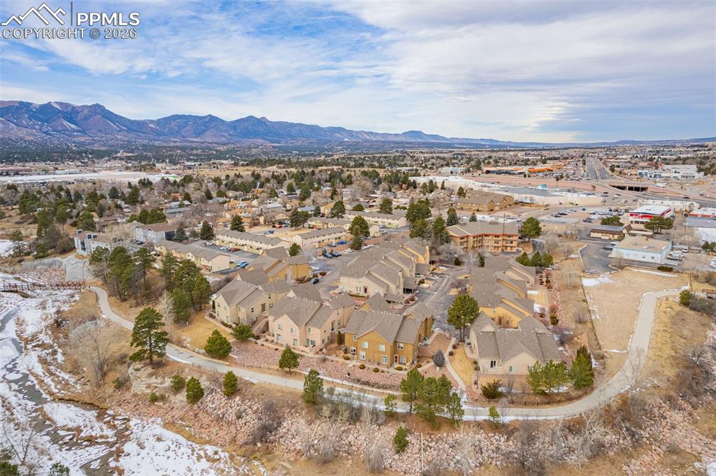 6658 Bethesda Point, Unit A Colorado Springs, CO 80918 - Photo 43 of 44 a view of city and mountain
