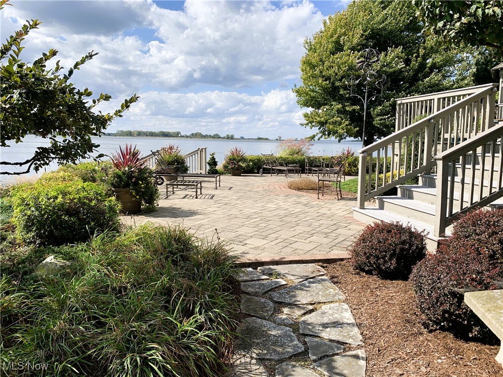 939 Cedar Point Road Sandusky, OH 44870 - Photo 41 of 50 Patio in the back of the home on the Bayside