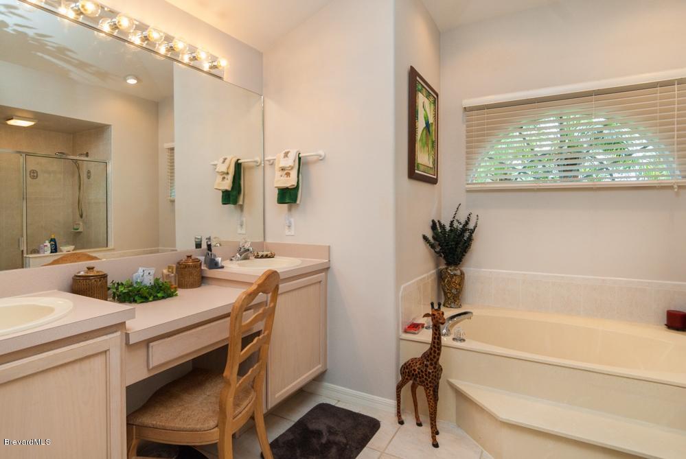 4313 Long Lake Road Melbourne, FL 32934 - Photo 9 of 26 MASTER BATHROOM