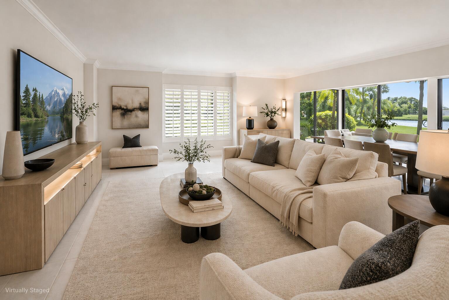 13400 Polo Road West, Unit 102 Wellington, FL 33414 - Photo 2 of 32 Virtual Living Room