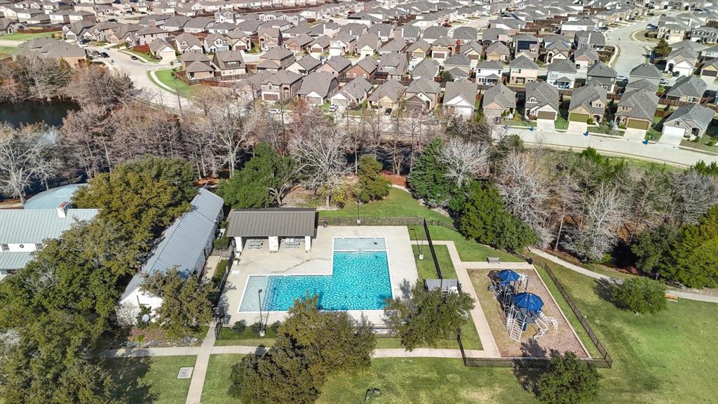 4235 Bullock Lane Forney, TX 75126 - Photo 39 of 40 an aerial view of residential houses with outdoor space