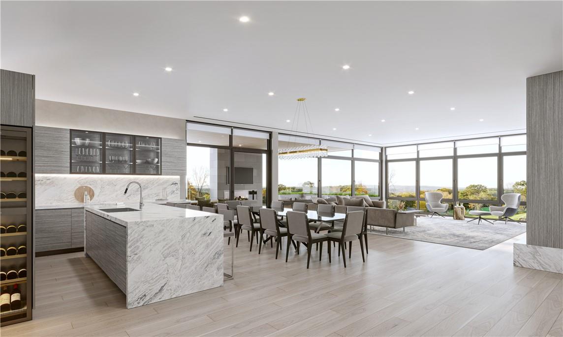 570 Bedford Road, Unit 52B Armonk, NY 10504 - Photo 4 of 36 a living room with furniture and a large window