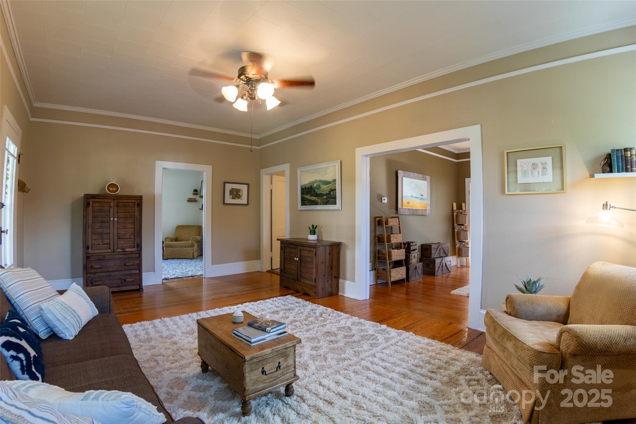102 Cuthberson Street Morganton, NC 28655 - Photo 8 of 45 a living room with furniture and wooden floor