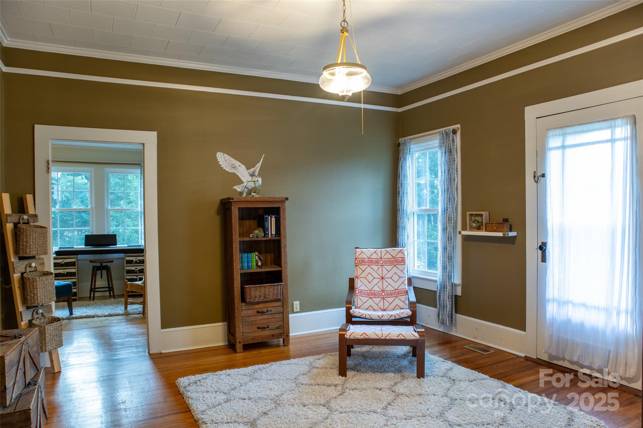 102 Cuthberson Street Morganton, NC 28655 - Photo 9 of 45 a living room with furniture and wooden floor