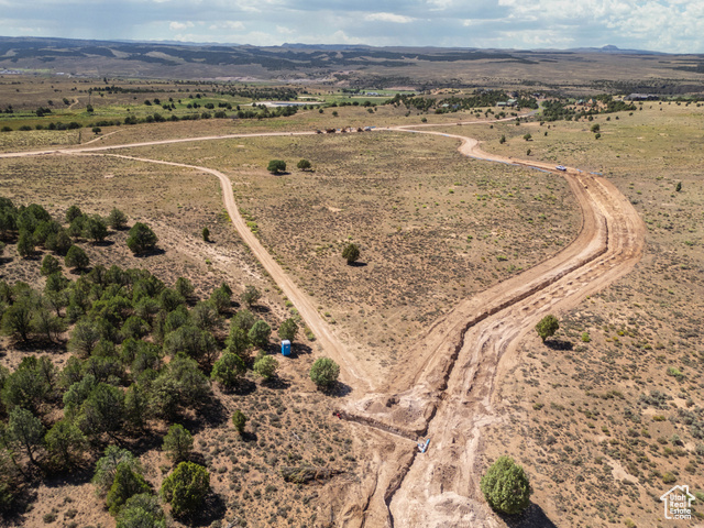1871 Eagle Ridge Circle Hatch, UT 84735 - Photo 13 of 20 Drone / aerial view featuring a rural view and a mountain view