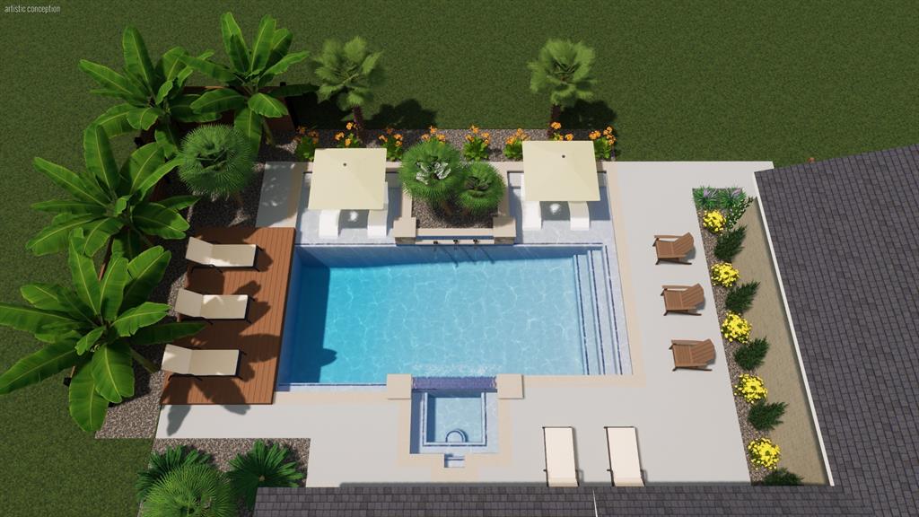 4210 Tea Olive Trail Midlothian, TX 76065 - Photo 2 of 30 an aerial view of a house with outdoor space