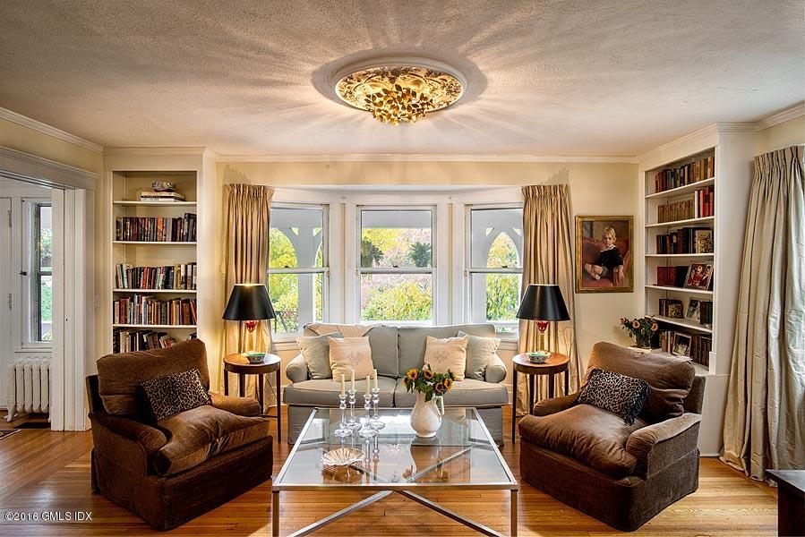 45 Sinawoy Road Cos Cob, CT 06807 - Photo 6 of 18 a living room with furniture and a large window