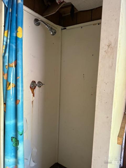 14180 Poonkinney Road Dos Rios, CA 95429 - Photo 11 of 18 a bathroom with a shower