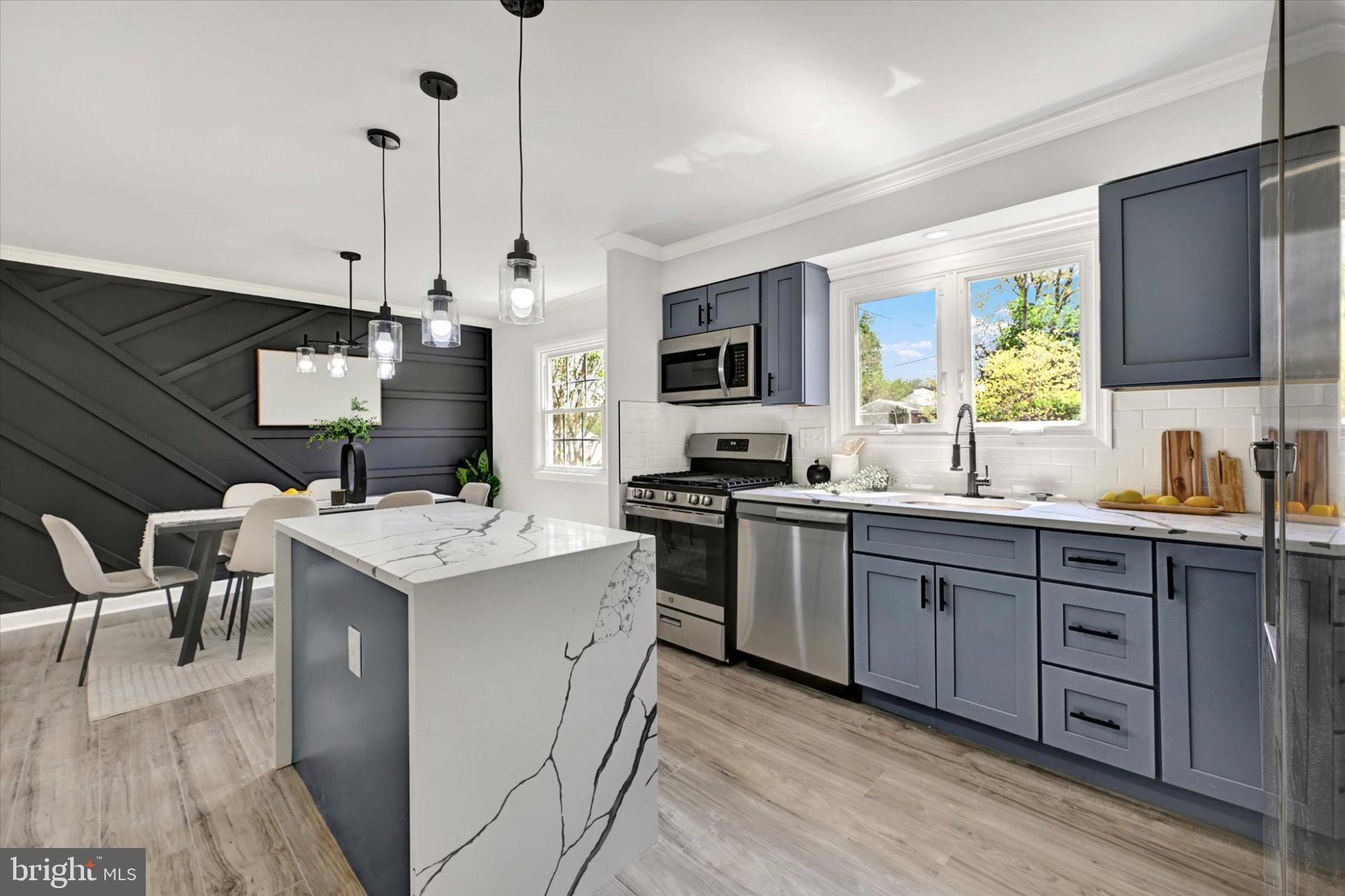 119 Rockrimmon Road Reisterstown, MD 21136 - Photo 12 of 39 Modern kitchen with stylish accents.