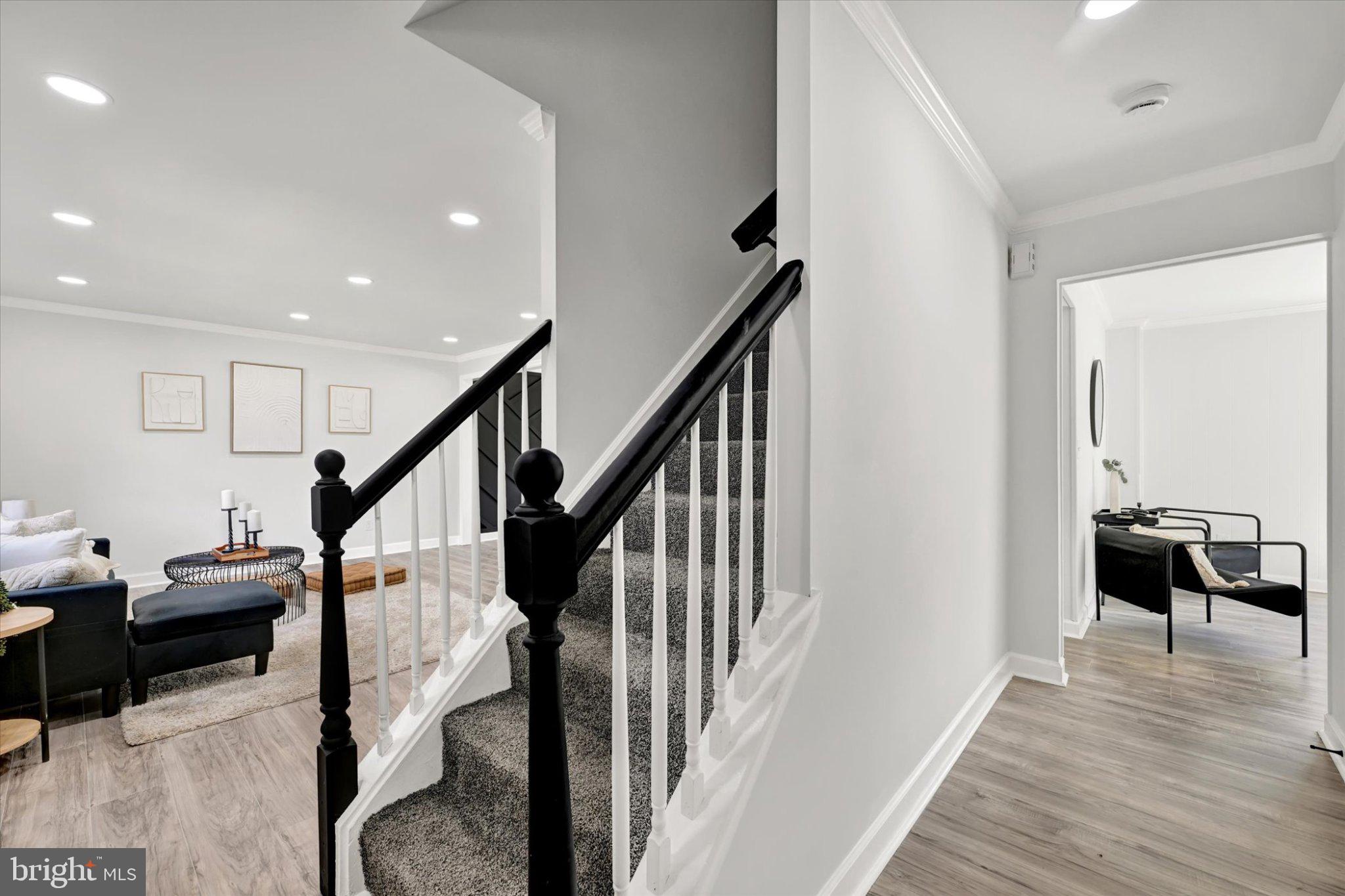 Elegant entryway with modern charm.