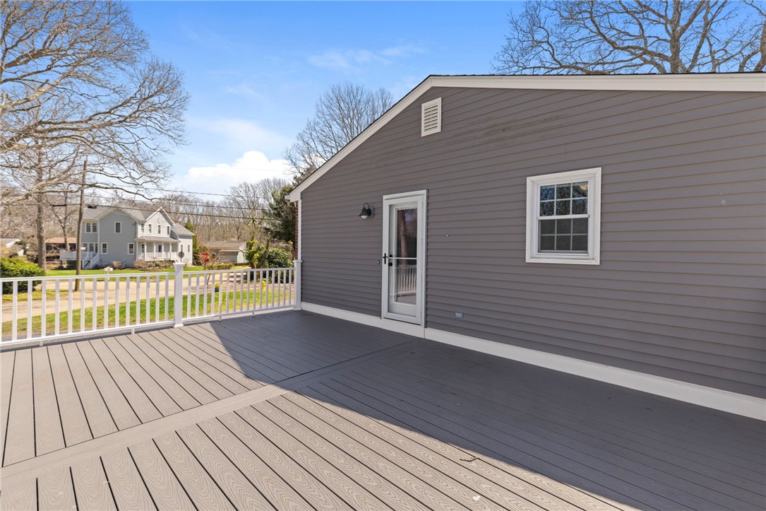 106 Cedar Island Road Narragansett, RI 02882 - Photo 37 of 45 Deck off the kitchen