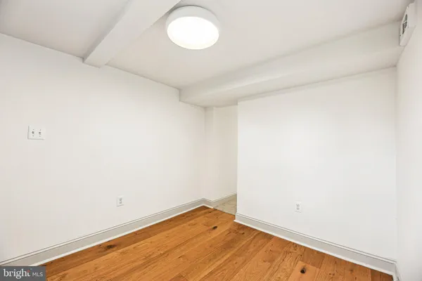 a view of empty room