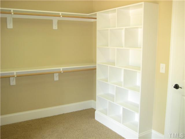 862 Shelley Road Raleigh, NC 27609 - Photo 14 of 25 HUGE WALK-IN CLOSET FEATURES THREE BUILT-IN SHELVES LIKE THE ONE PICTURED!