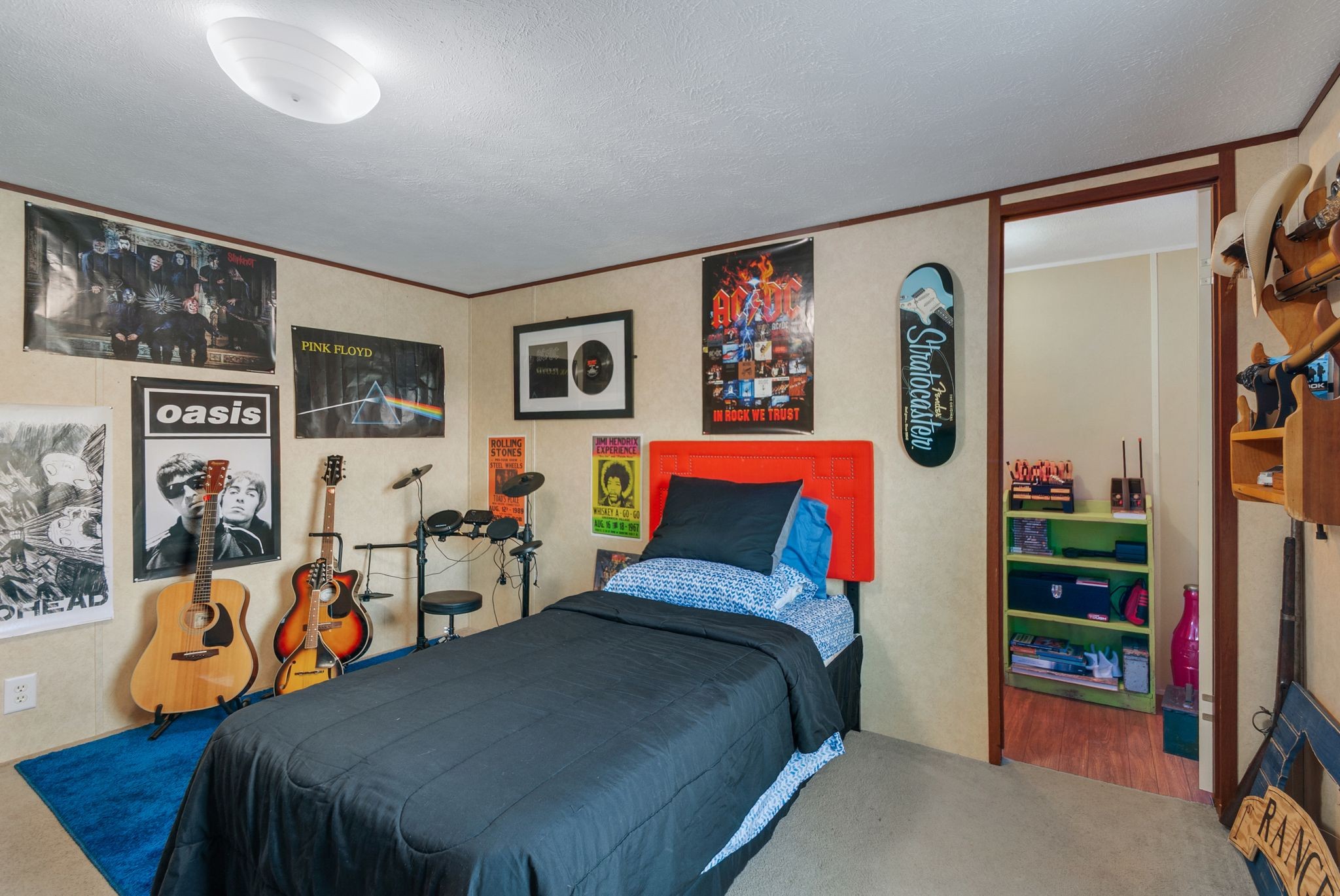 54 Shelton Road Fayetteville, TN 37334 - Photo 37 of 65 a bedroom with furniture and flat screen tv