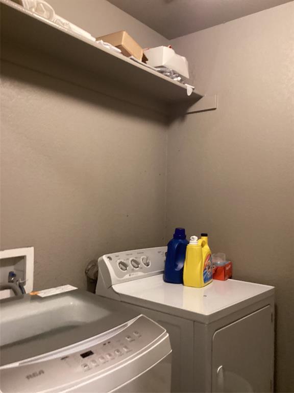 2003 Leath Street Dallas, TX 75212 - Photo 13 of 23 a utility room with dryer and washer