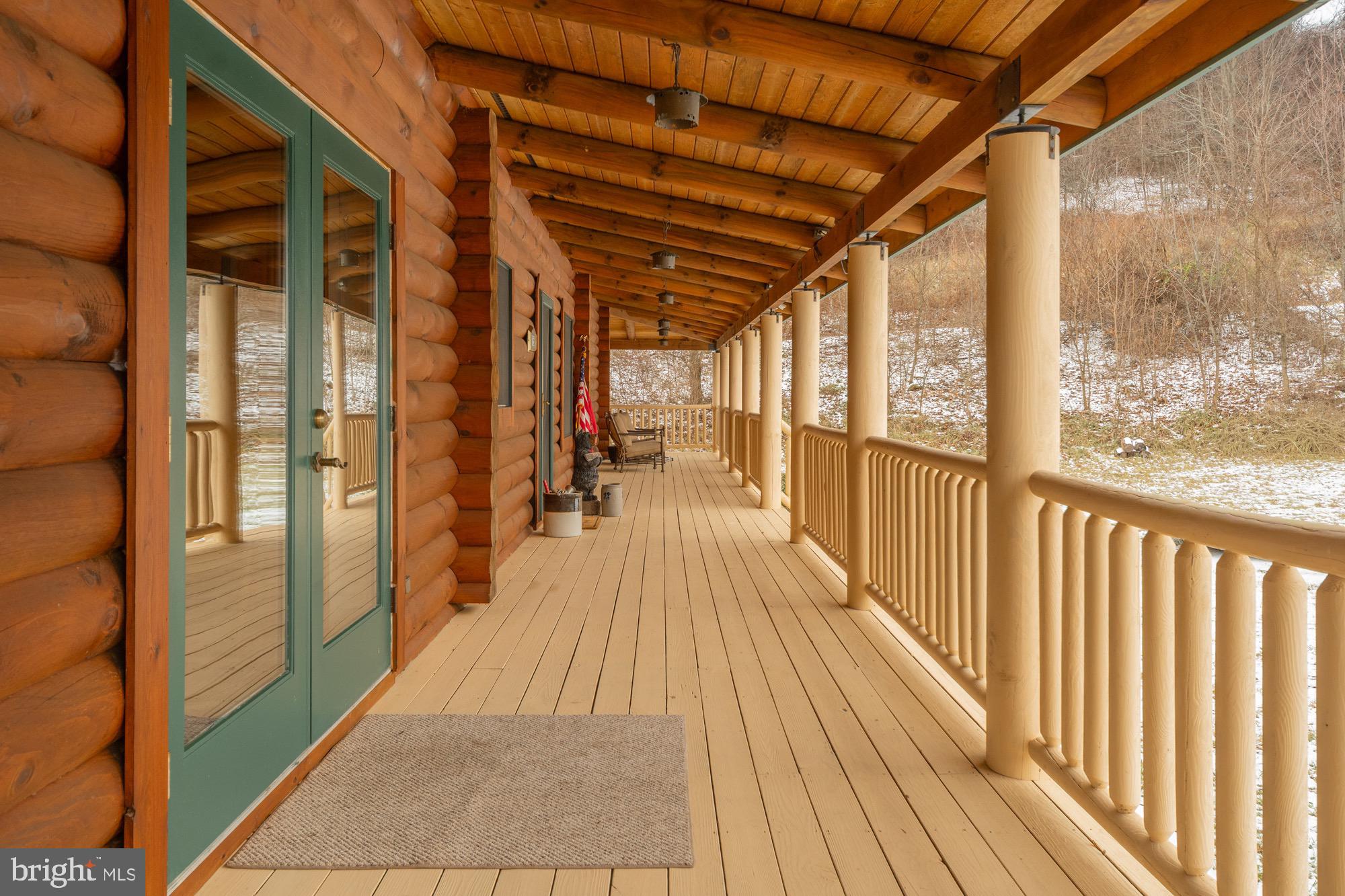 17051 Laurel Run Road Southwest Barton, MD 21521 - Photo 15 of 77 a view of balcony with a glass door