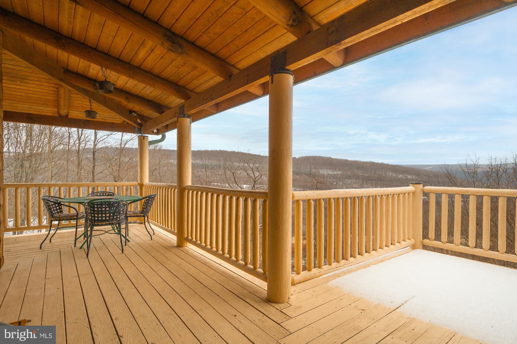 17051 Laurel Run Road Southwest Barton, MD 21521 - Photo 18 of 77 a view of balcony with wooden floor