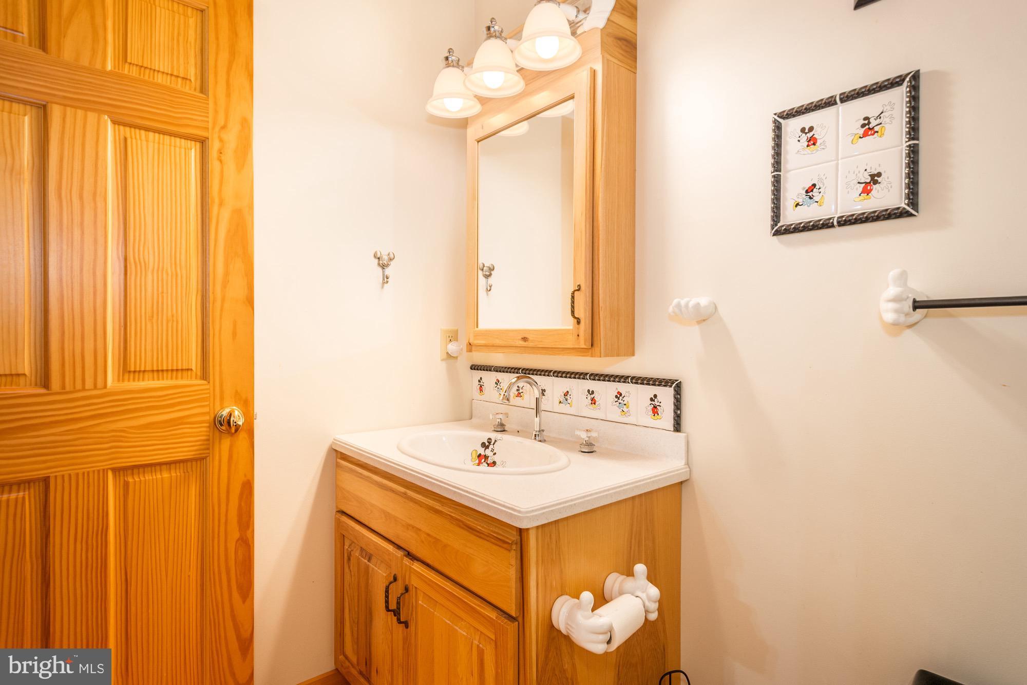 17051 Laurel Run Road Southwest Barton, MD 21521 - Photo 54 of 77 a bathroom with a sink and a mirror