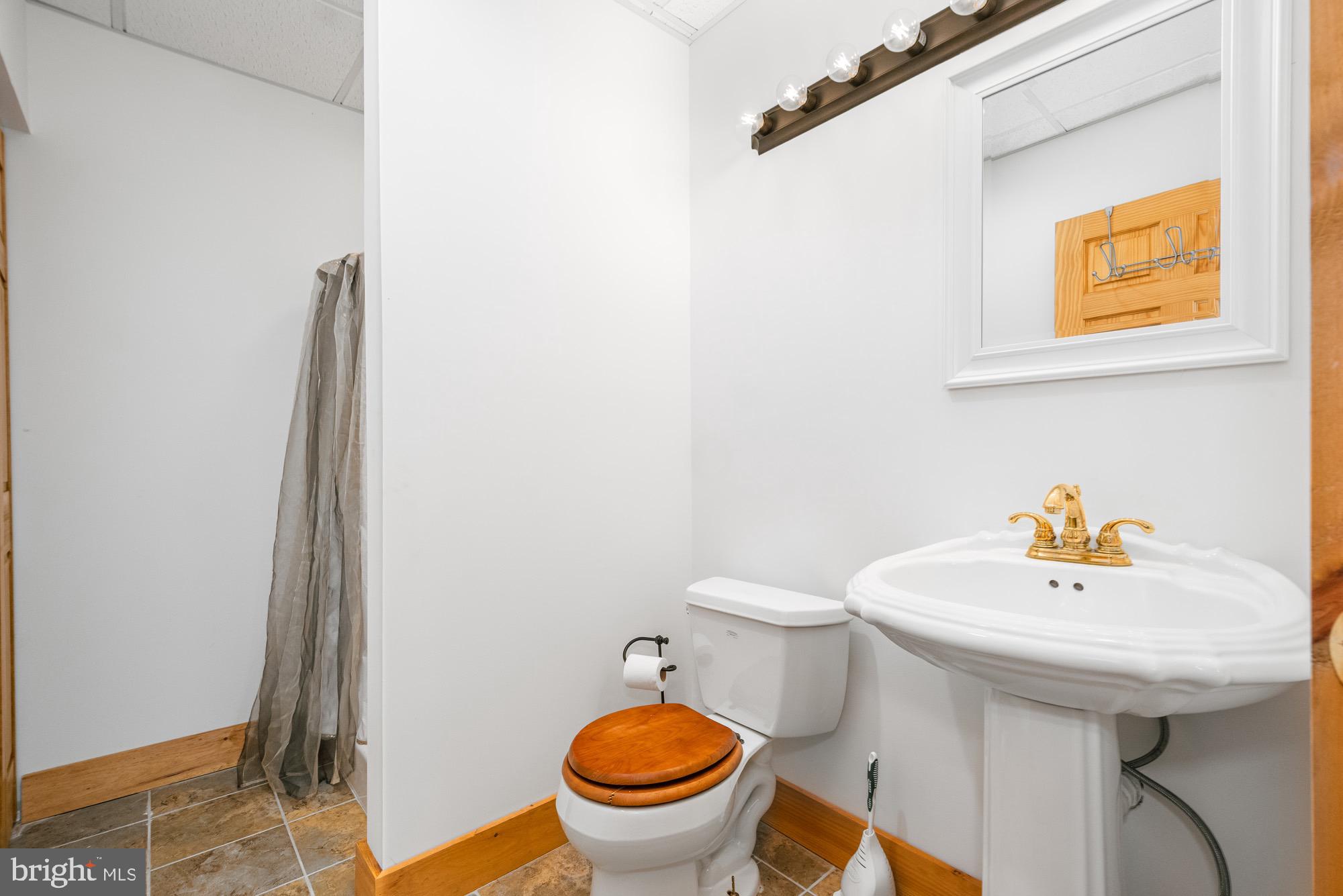 17051 Laurel Run Road Southwest Barton, MD 21521 - Photo 73 of 77 a bathroom with a sink and a toilet