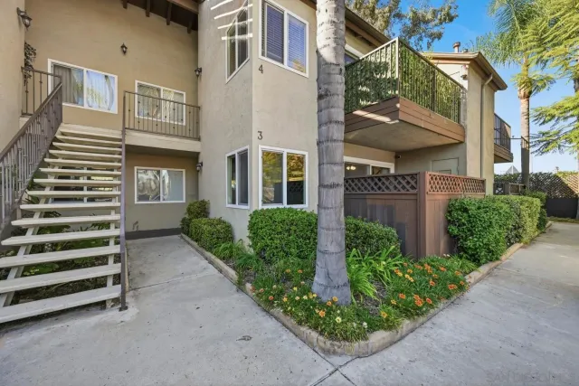 a car parked in front of a building