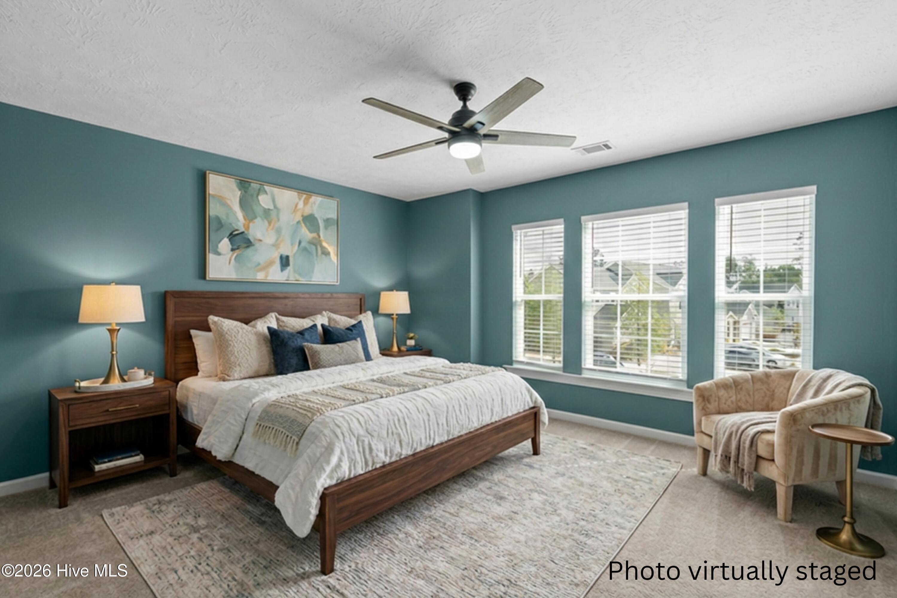 659 Aberdeen Circle Grovetown, GA 30813 - Photo 16 of 36 Master bedroom - virtually staged