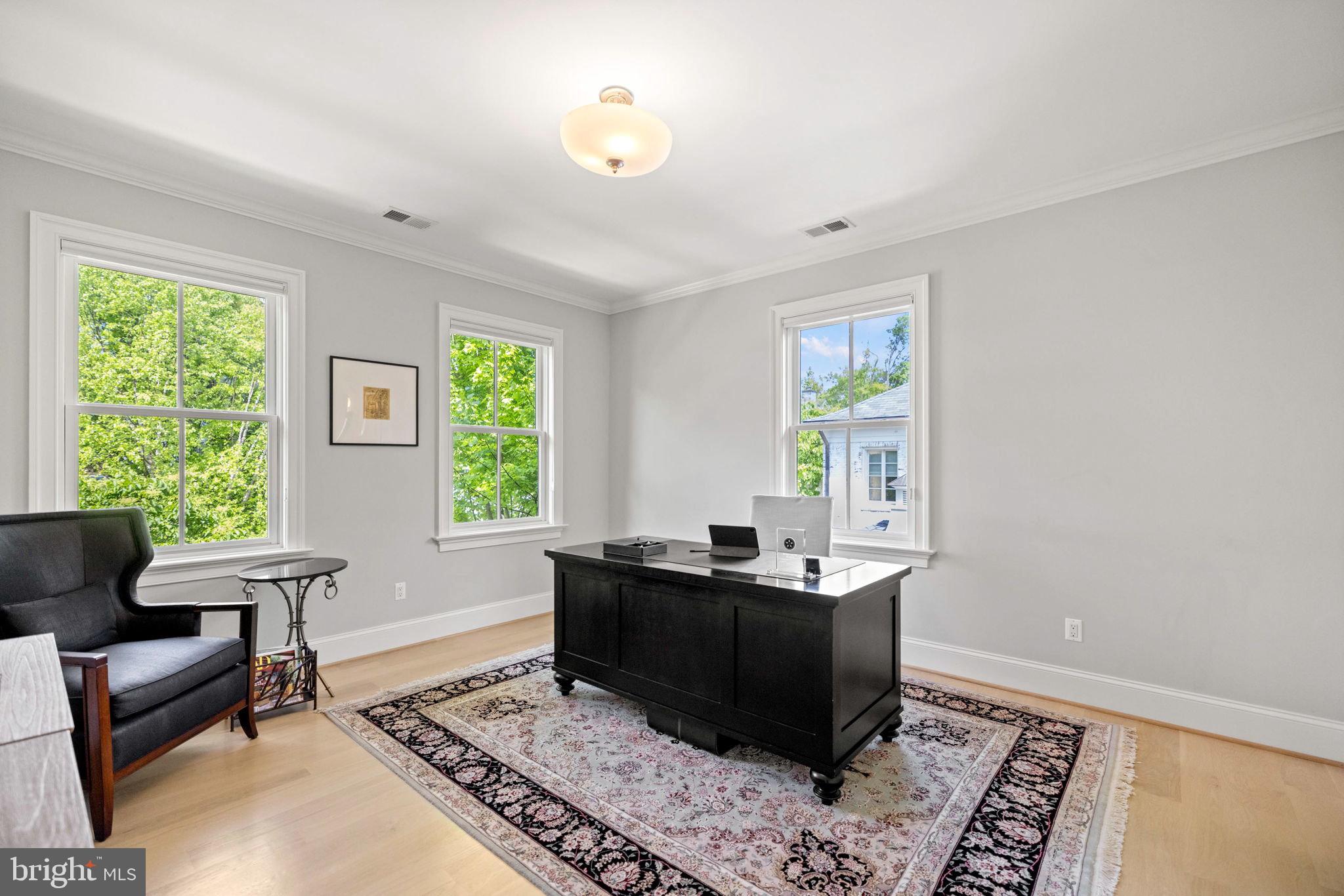 4410 Meadow Road Washington, DC 20007 - Photo 21 of 30 a living room with furniture and a window